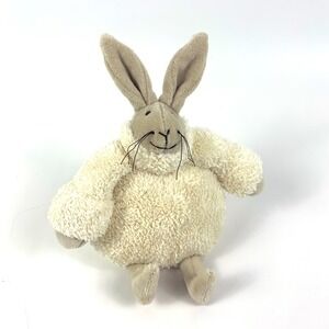 Jellycat Poloneck Peeker Bunny Rabbit‎ 5" Cream Sweater Jumper Retired Rare